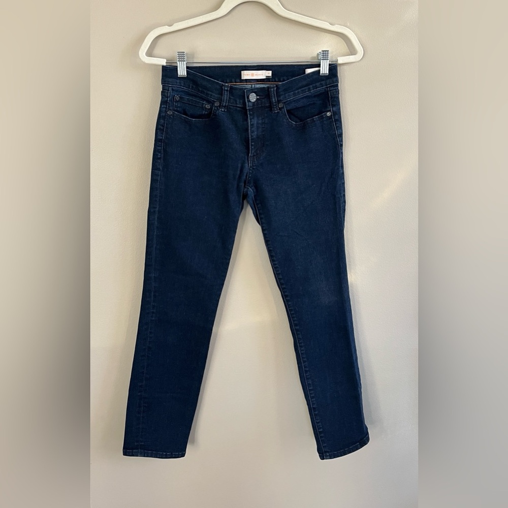 Tory Burch Alexa cropped skinny jeans size 27